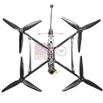 Безпілотний літальний апарат "ГЕНЕРАЛ ЧЕРЕШНЯ 10" Модифікація 2 з тепловізійною (інфрачервоною) камерою (384x288) (частота управління 915MHz+2,4GHz Xrossband, частота відео 3.3 GHz) 1-3101 фото