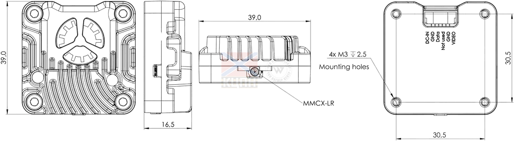 VTX D1 2.5W Відеопередавач  106-038 фото