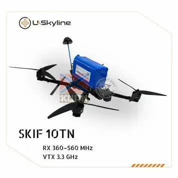 БпЛА SKIF-10TN, (Управління: 360–560 MHz, Відеоканали: 3.3 GHz, АКБ 20000mAh) 1-3215 фото
