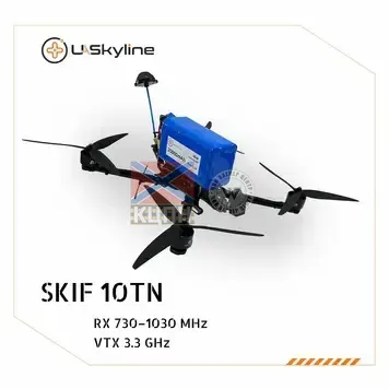 БпЛА SKIF-10TN, (Управління: 730–1030 MHz, Відеоканали: 3.3 GHz, АКБ 20000mAh) 1-3214 фото