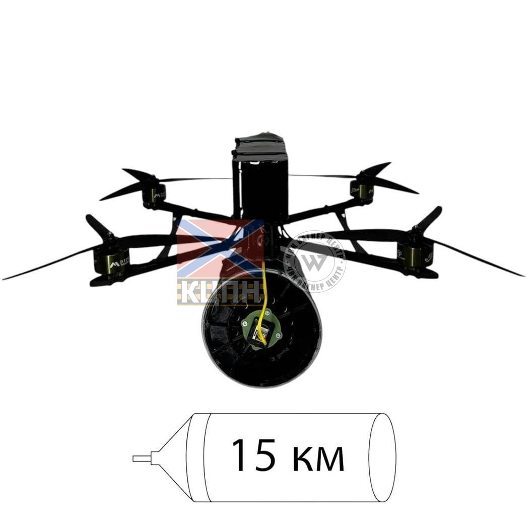 БпАК "GHOST" 10 дюймів під оптоволокно 15 км 1-4366 фото