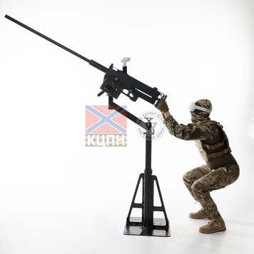 Мультимедійний тренажер МВГ ППО на базі макету Browning M2 та VR технологій 10-2123 фото
