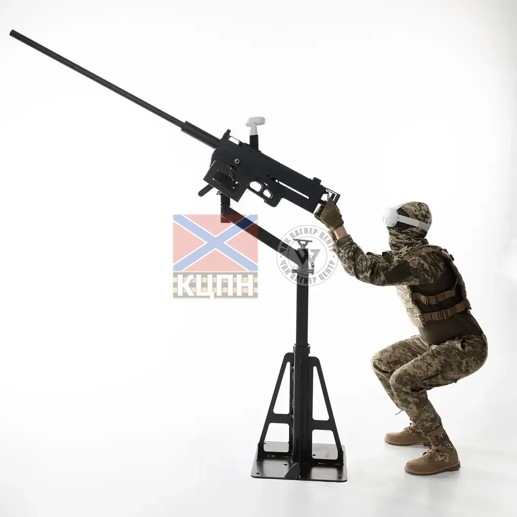Мультимедійний тренажер МВГ ППО на базі макету Browning M2 та VR технологій 10-2123 фото