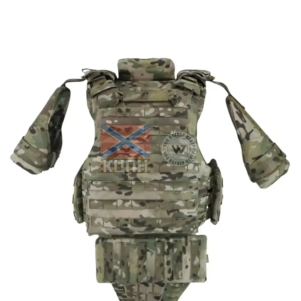 Бронежилет Militex XL з балістичним пакетом Militex 2 клас захисту Cordura original USA Мультикам 9-3166 фото
