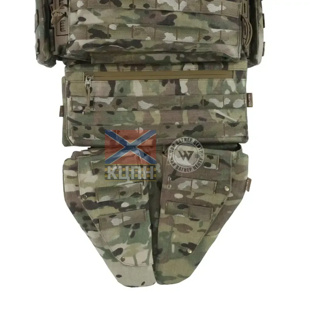 Бронежилет Militex XL з балістичним пакетом Militex 2 клас захисту Cordura original USA Мультикам 9-3166 фото