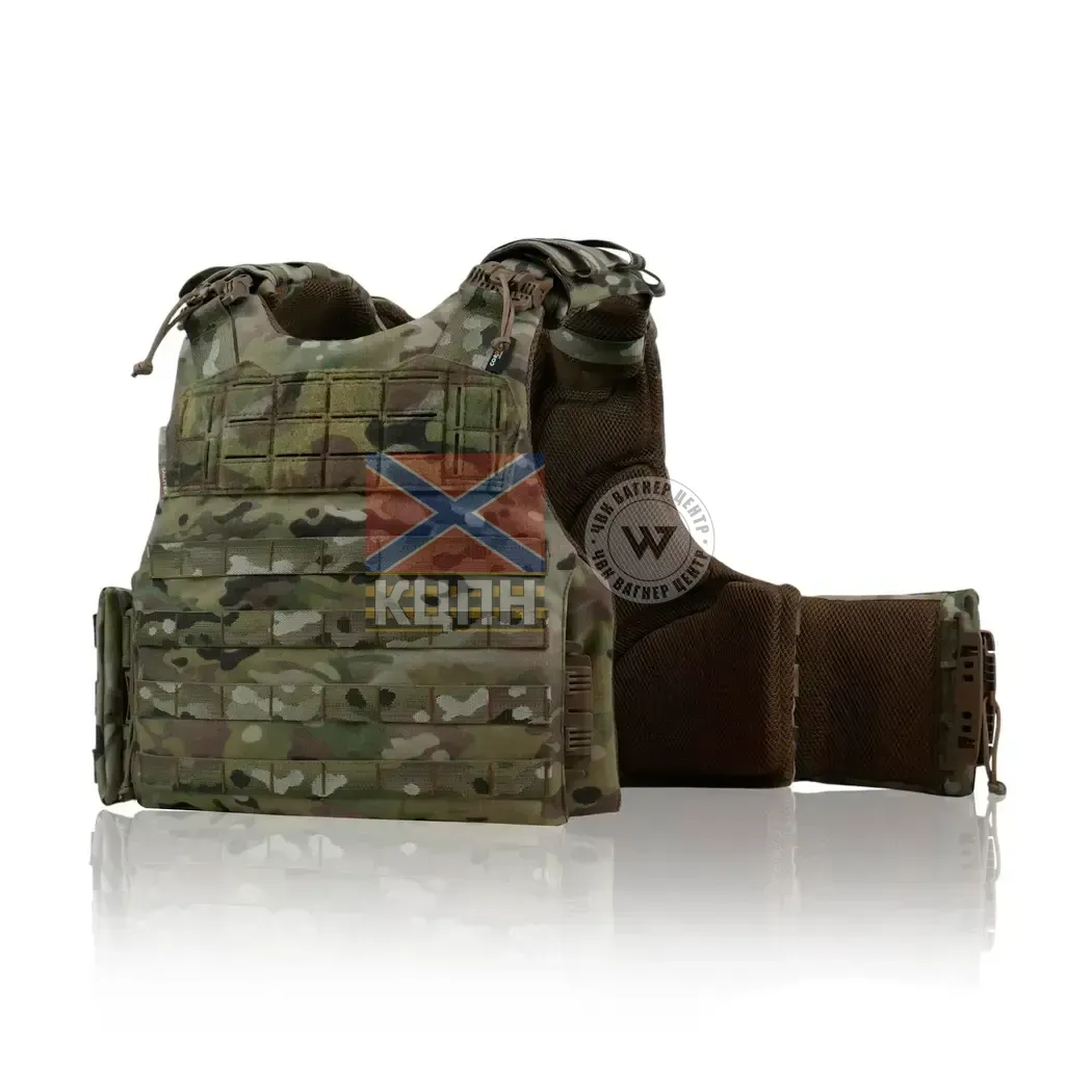 Бронежилет Militex Modular X-1 (Збільшена площа захисту) Cordura original USA Multicam L 9-3160 фото