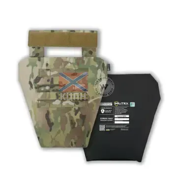 Захист паху (напашник-фартух) Militex Cordura USA Мультикам з балістичним пакетом Militex (2 клас захисту) 9-3247 фото