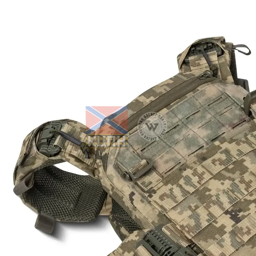 Плитоноска покращена (PRO) UKRARMOR під бронеплити 25х30 см. 9-2508 фото