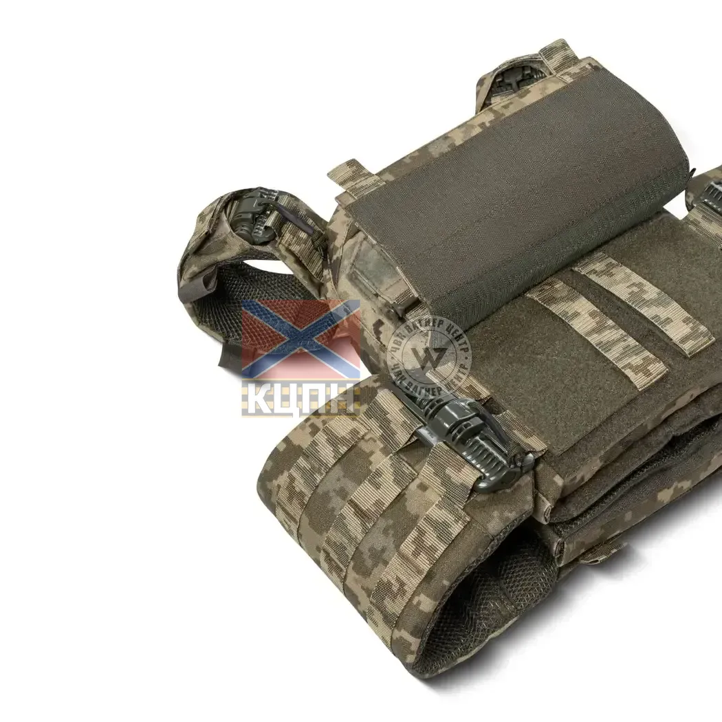 Плитоноска покращена (PRO) UKRARMOR під бронеплити 25х30 см. 9-2508 фото