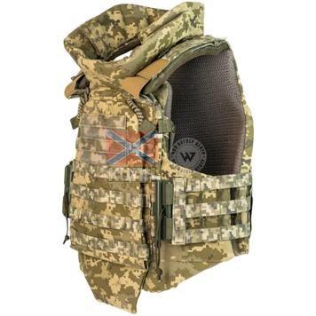 Полегшений бронежилет Сармат з балістичним протиуламковим пакетом 1 класу захисту  9-2113 фото