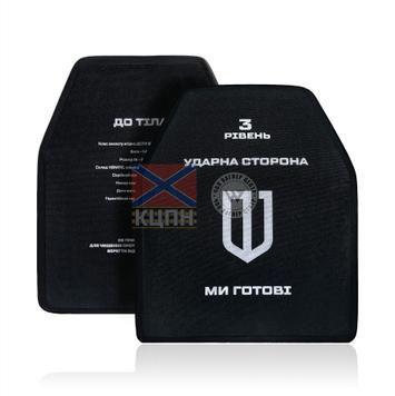 Анатомічні поліетиленові бронеплити 3 класу захисту  9-1944 фото