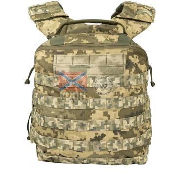 Плитоноска М3 Pro (Піксель) з системою швидкого скидання Plate carrier Балістика 9-2171 фото