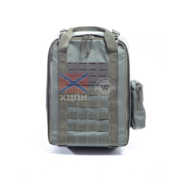 Рюкзак для акумуляторів Brotherhood з посиленими лямками (олива) 9-1907 фото