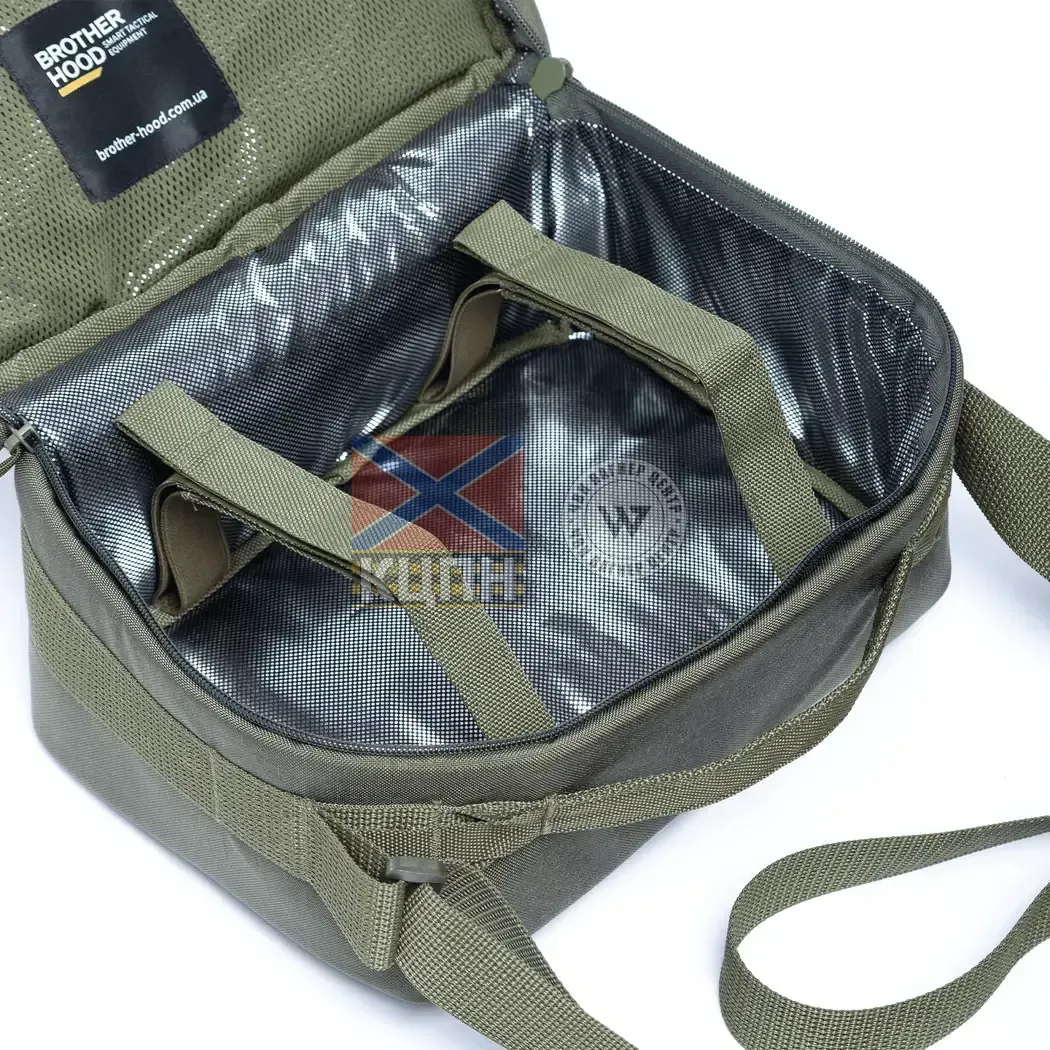 Термобокс для зберігання акумуляторів (олива) 9-1888 фото