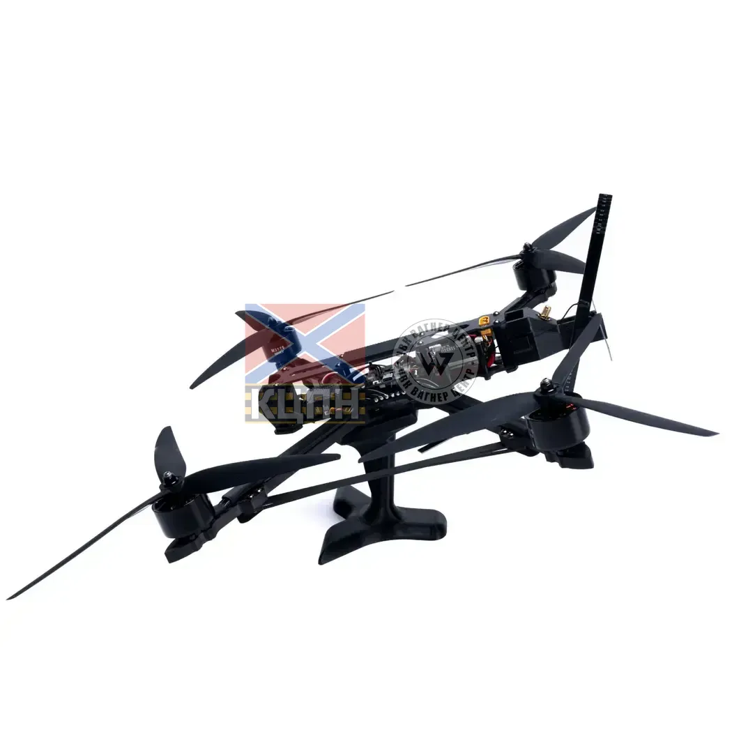 БпЛА Колібрі 10 (тепловізійна, керування 2-діап. 720-1000 МГц / 1,9-2,4 ГГц, відео 4,9-6,2 ГГц) 1-1840 фото