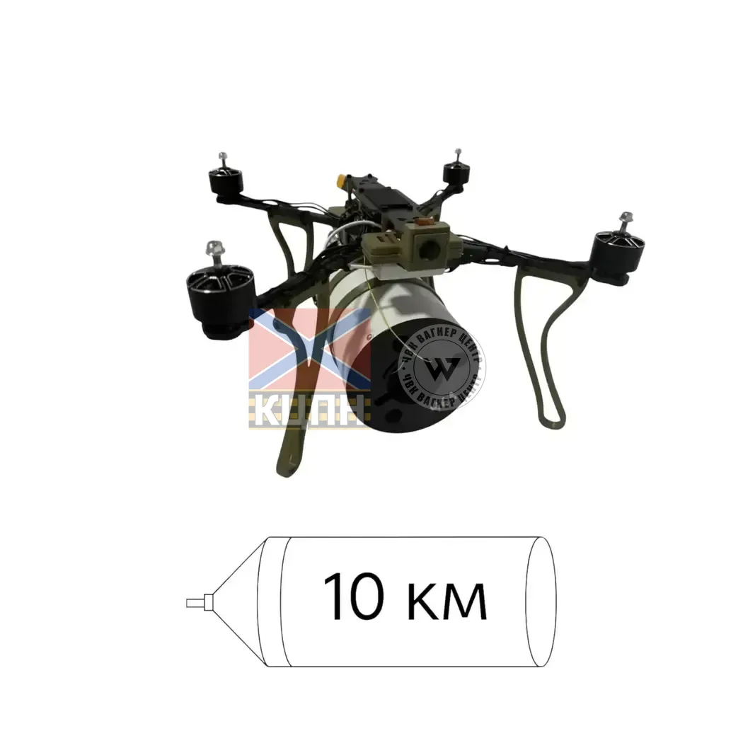 Влучник 200/10-O - дрон на оптоволокні 10 км 1-666 фото