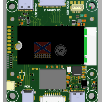 Одноплатний комп'ютер Kray Pi 5 на основі Raspberry CM5 6-2901 фото