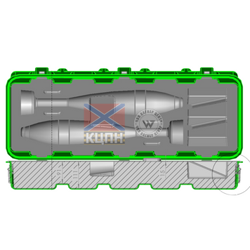 Полімерна тара для 120 мм мін 6-1423 фото
