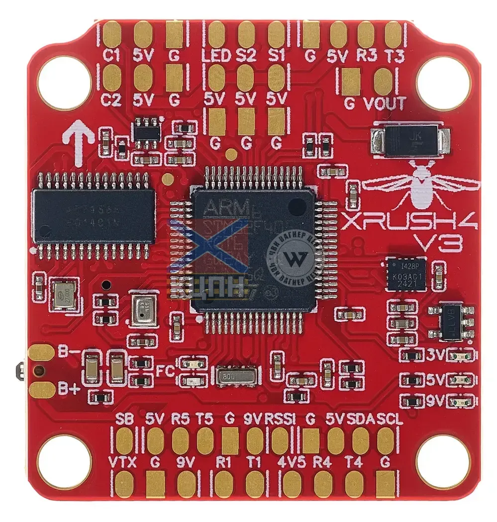 Політний стек XRUSH4 F4V3 "ХРУЩ" 6-3754 фото