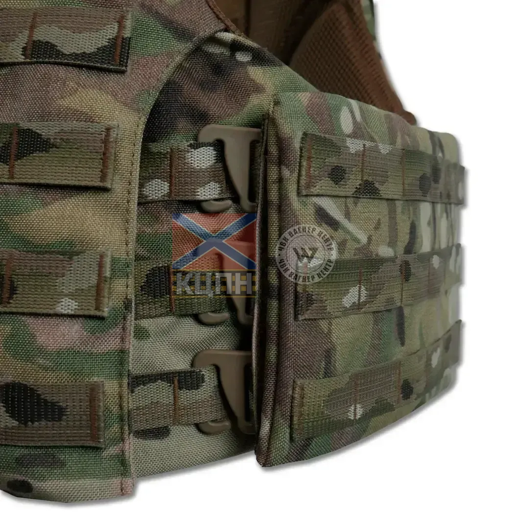 Бронежилет Militex M з балістичним пакетом Militex 2 клас захисту Cordura original USA Мультикам 9-3164 фото