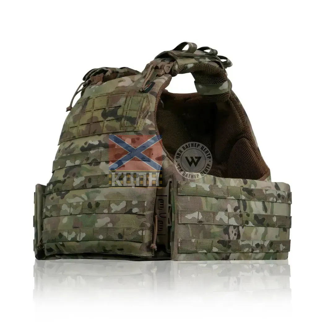 Бронежилет Militex Modular X-1 (Збільшена площа захисту) Cordura original USA Multicam L 9-3160 фото