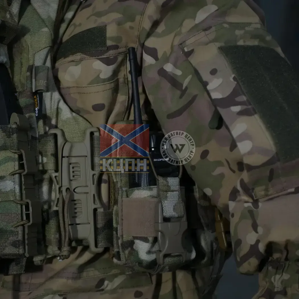 Жорсткий посилений тактичний підсумок під рацію Militex GU Single Mag Pouch Cordura original USA Multicam 9-3232 фото