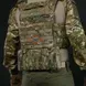 Захист попереку з балістичним пакетом 1 клас Militex Cordura original USA Multicam Gen.2 9-3257 фото 2