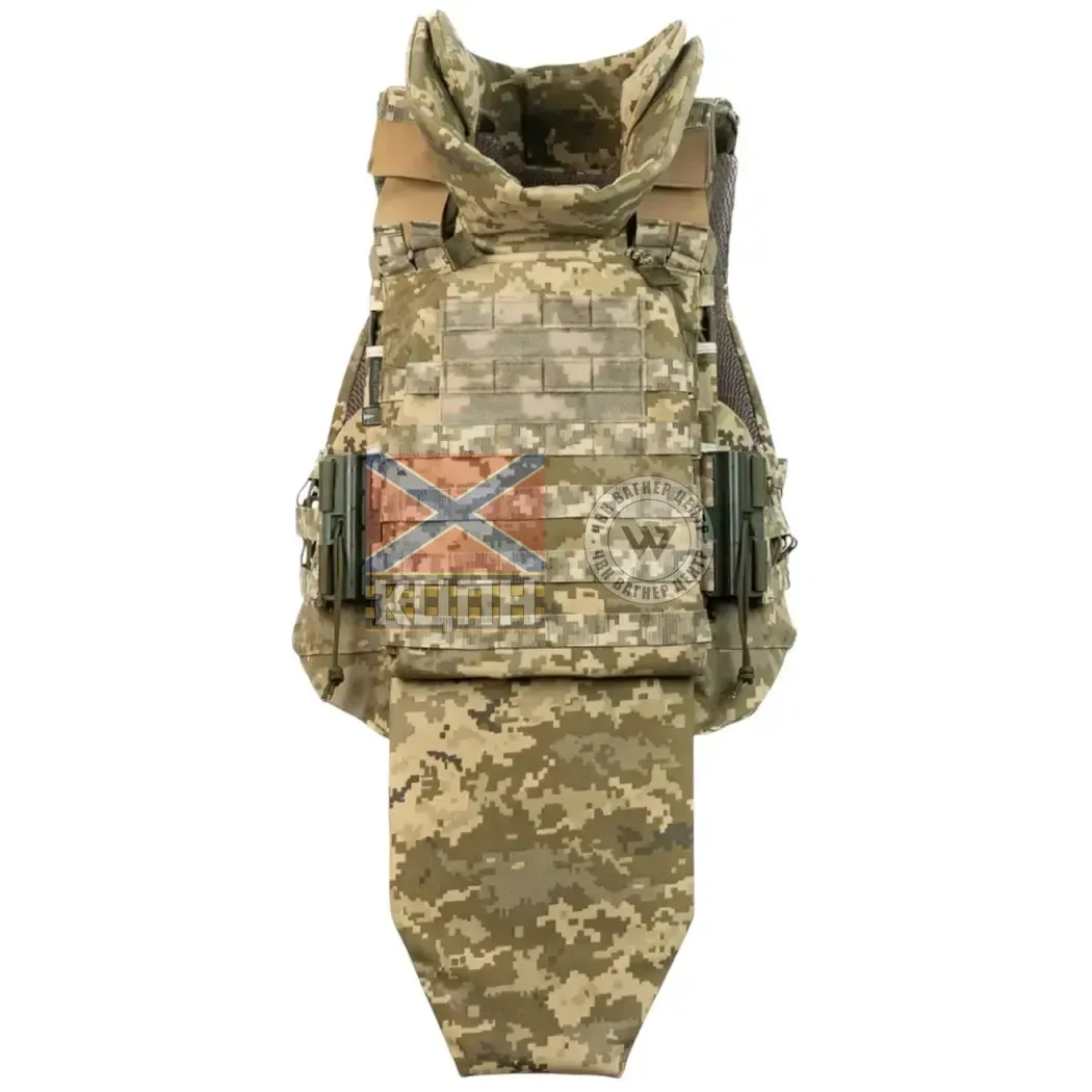 Полегшений бронежилет Сармат L-XL 27х33 з балістичним захистом 1 класу 9-2169 фото