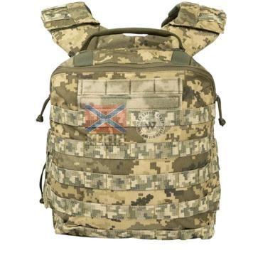 Плитоноска М3 Pro (Піксель) з системою швидкого скидання Plate carrier Балістика 9-2171 фото