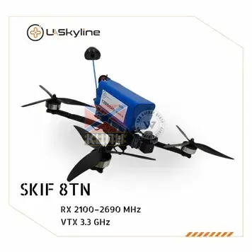БпЛА SKIF-8TN, (Управління: 2100–2690 MHz, Відеоканали: 3.3 GHz, АКБ 12000mAh) 1-3448 фото