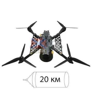 FPV дрон 13" з оптоволокном «ASTRALEXPRESS» 20км (Без АКБ) 1-4222 фото