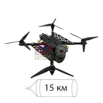 FPV дрон 13" з оптоволокном «ASTRALEXPRESS» 15км (Без АКБ) 1-4184 фото