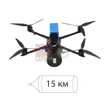 БпЛА «U13.1T» з системою оптоволоконого зв'язку 15 км 1-3855 фото