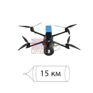БпЛА «U15.1T» з системою оптоволоконого зв'язку 15 км 1-3847 фото