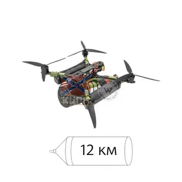 БпАК Колібрі 10-О (50 од., термальна камера, оптоволоконний кабель 12 км) 1-3618 фото