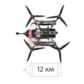 БпАК Колібрі 10-О (50. од, денна камера, оптоволоконний кабель 12 км) 1-3617 фото