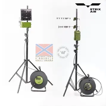 Наземна станція "Стрікс Еір" до БпЛА на 2 щогли (керування 1.9, 2.2, 2.6 Ггц, відео 6100-7200 Ггц) 6-4084 фото