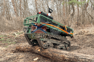 Наземний роботизований комплекс «Віслюк»: ефективне рішення для логістики в умовах підвищеної небезпеки фото