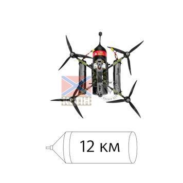 БпЛА Колібрі 10-О (денна камера, оптоволоконний кабель 12 км) 1-2721 фото