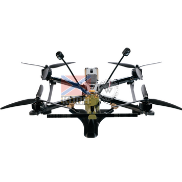 БпЛА Колібрі 8 (цифрова, керування 2-діап. 720-1000 МГц / 1,9-2,4 ГГц, відео 5.2-5,9 ГГц) 1-1838 фото