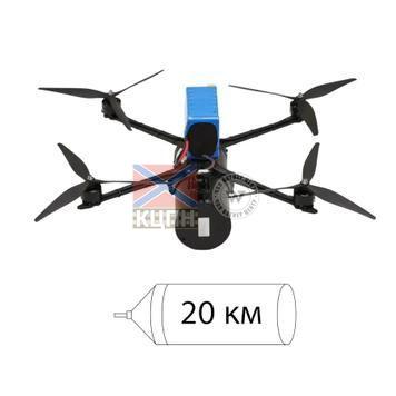 БпЛА «U13.1T» з системою оптоволоконого зв'язку 20 км 1-3856 фото