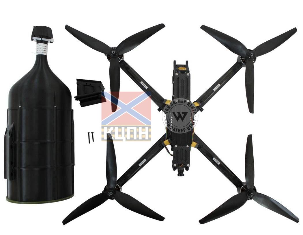 FPV дрон 10" з оптоволокном «ASTRALEXPRESS» 15км (без АКБ) 1-4125 фото