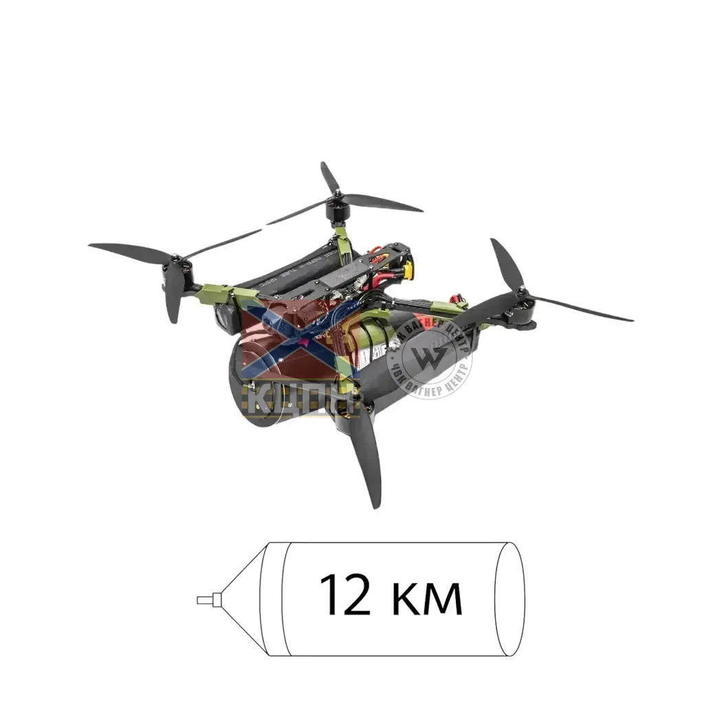 БпАК Колібрі 10-О (50 од., термальна камера, оптоволоконний кабель 12 км) 1-3618 фото