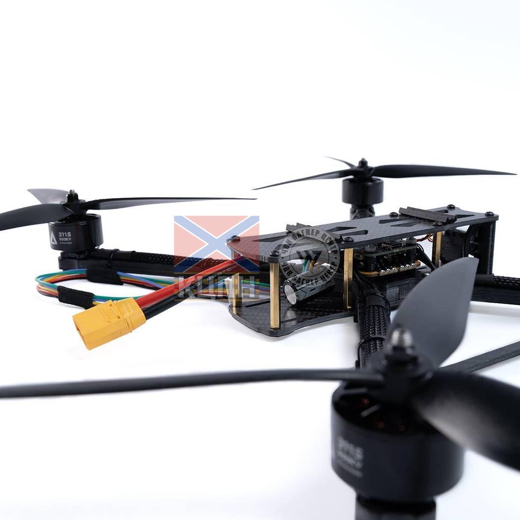 БпЛА FPV Devisu Optik 10'' з тепловізійною камерою та комплектом керування на оптоволокні 20000 м 1-4127 фото