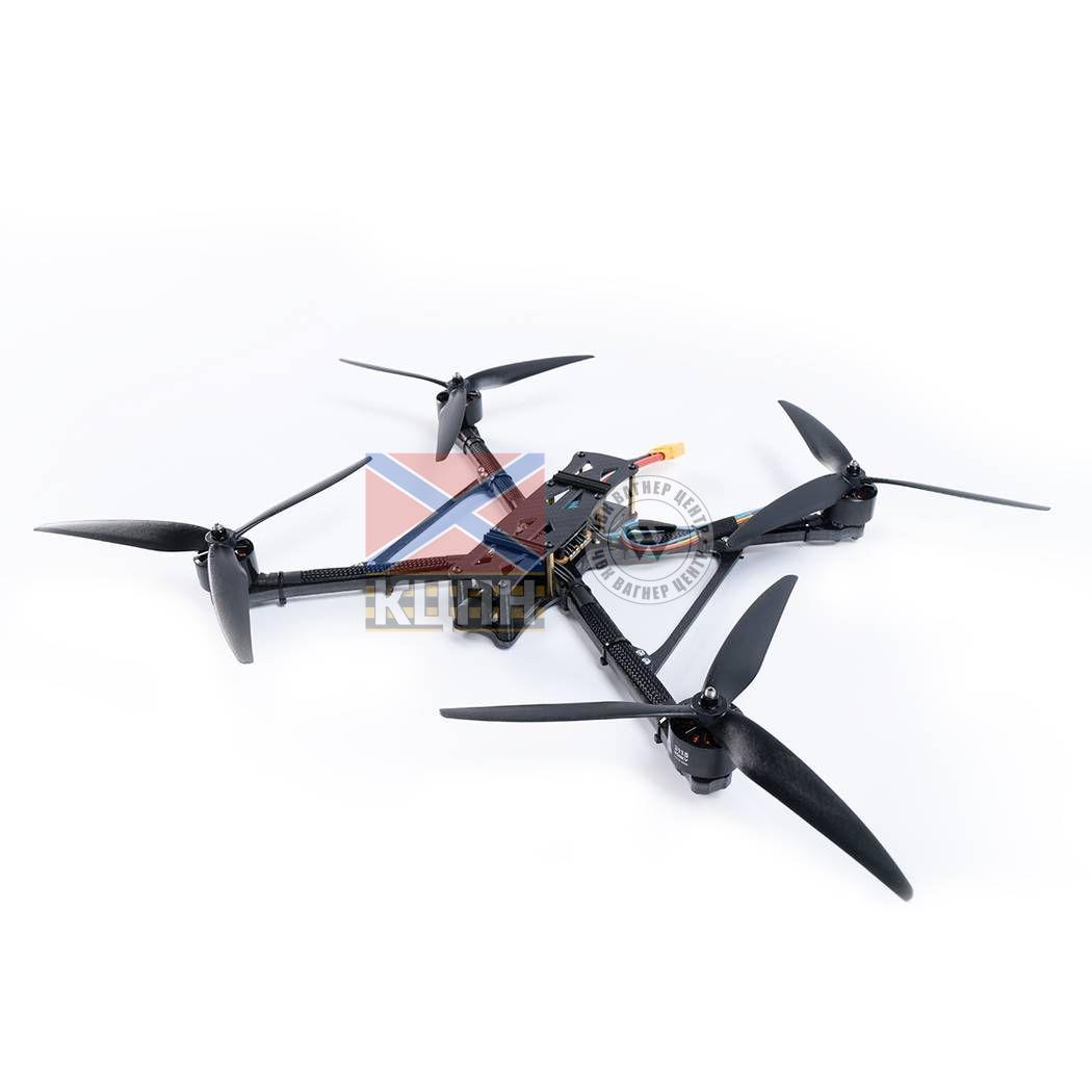 БпЛА FPV Devisu Optik 10'' з тепловізійною камерою та комплектом керування на оптоволокні 10000 м 1-4129 фото