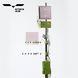 Наземна станція "Стрікс Еір" до БпЛА на 1 щоглу (керування 1.9, 2.2, 2.6 Ггц, відео 6100-7200 Ггц) 6-4082 фото 2