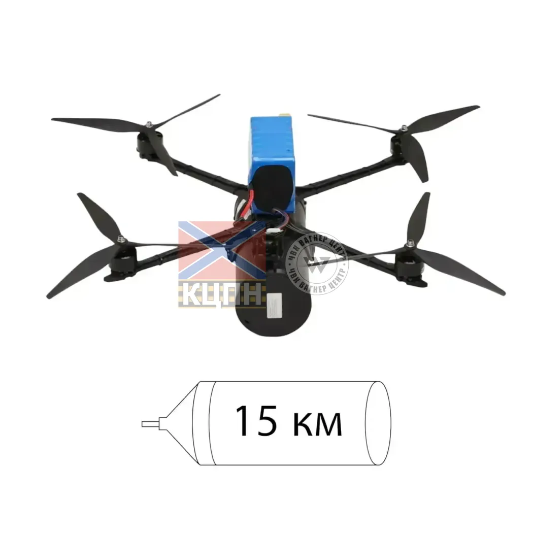 БпЛА «U13.1T» з системою оптоволоконого зв'язку 15 км 1-3855 фото