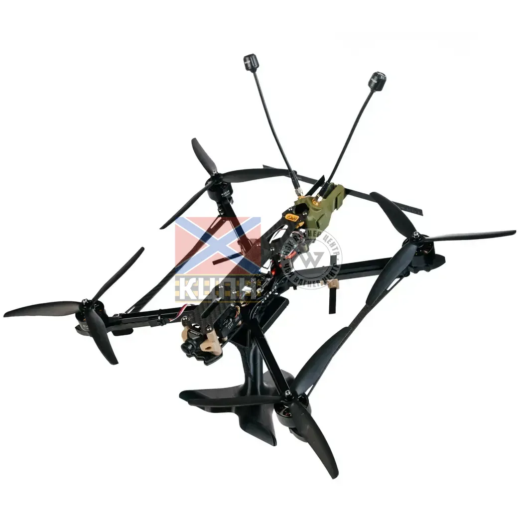 БпЛА Колібрі 8 (цифрова, керування 2-діап. 720-1000 МГц / 1,9-2,4 ГГц, відео 5.2-5,9 ГГц) 1-1838 фото