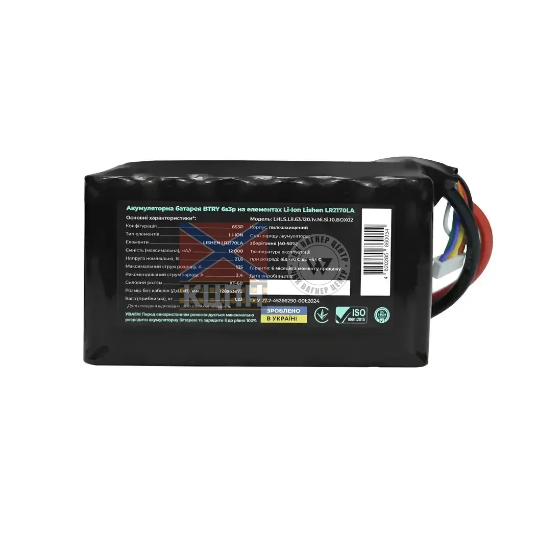 BTRY 12000 6s3p Lishen  6-1238 фото