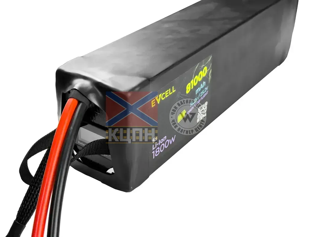 EVCELL 6S1P 1800Wh 81000mAh 6-3946 фото